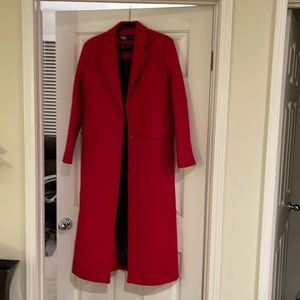 Long wool overcoat. New!! Never Worn. Beautiful color! I tried it on 1 time.